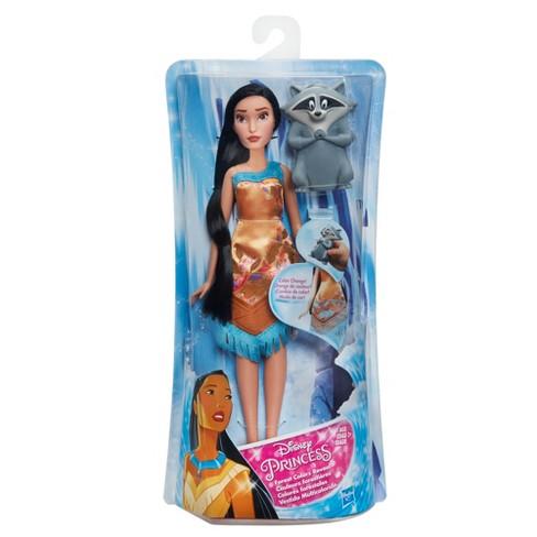የዲስኒ ቀለም ለውጥ Reveal Pocahontas Doll