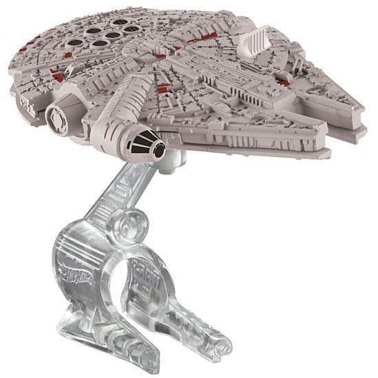 Hot Wheels Star Wars The Force Awakens Starship, véhicule moulé sous pression Millennium Falcon