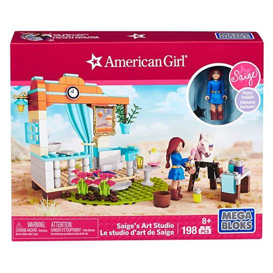 Mega Bloks American Girl Studio d'art Saige
