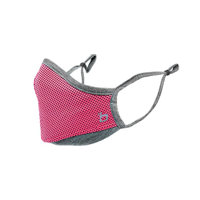 Pink bamboo face mask