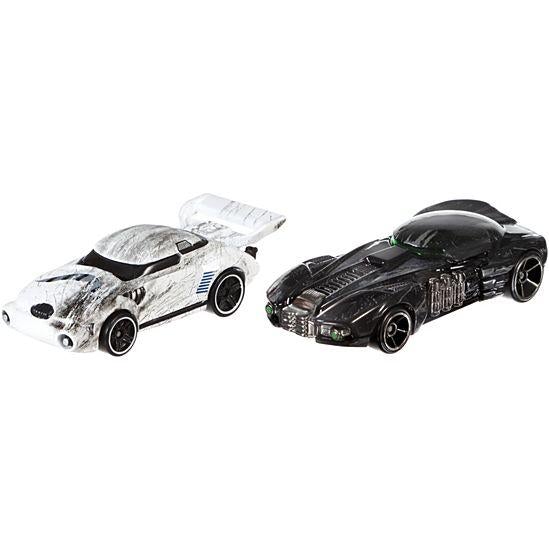 Hot Wheels Star Wars Stormtrooper et Death Trooper Character Car Lot de 2