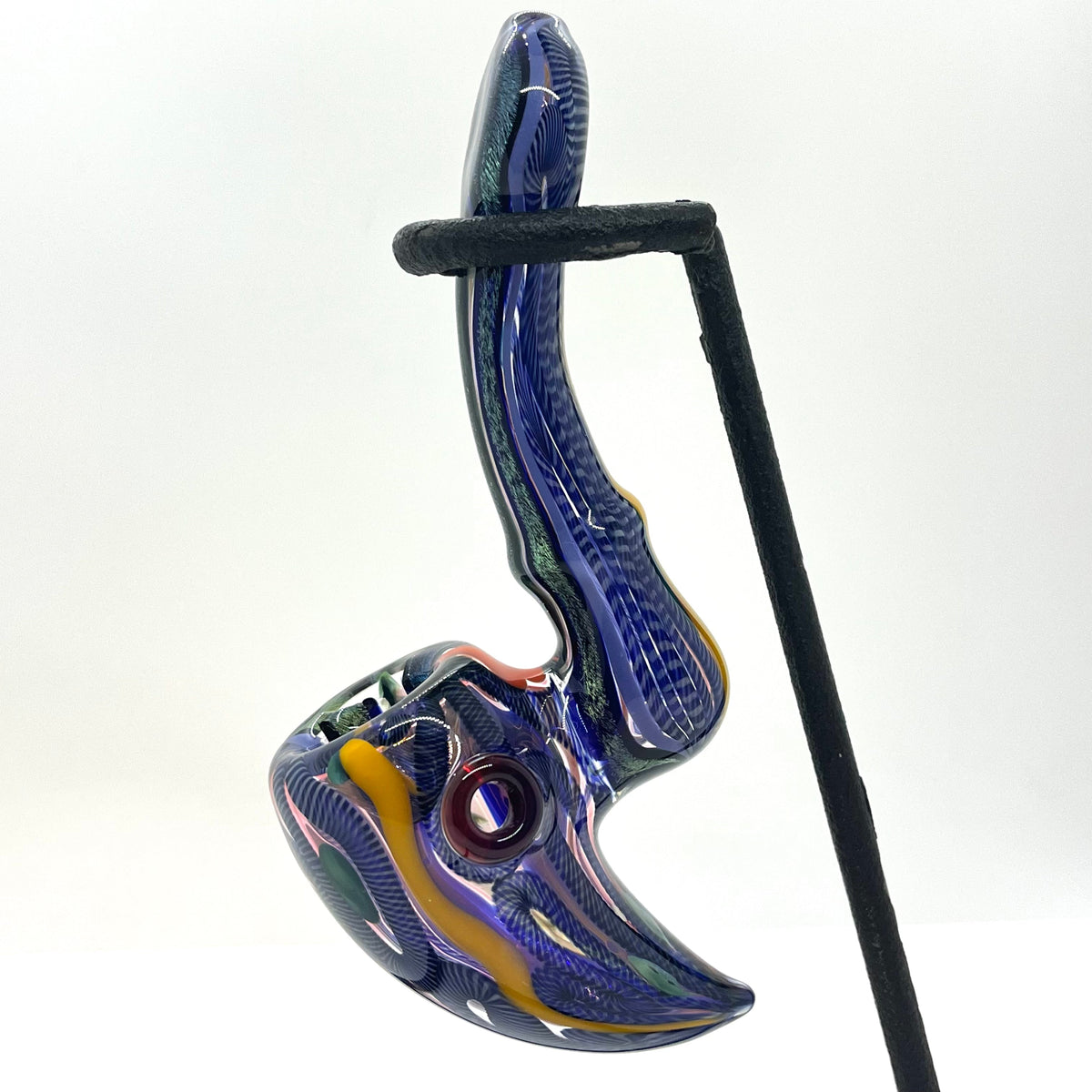 Heady Dichroic Horned Bowl