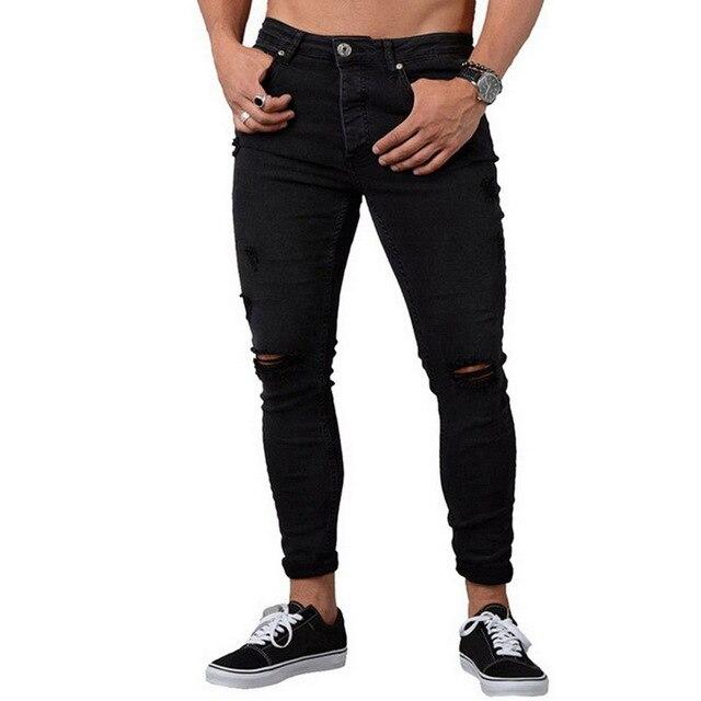 Men's Shinny Washed Jeans