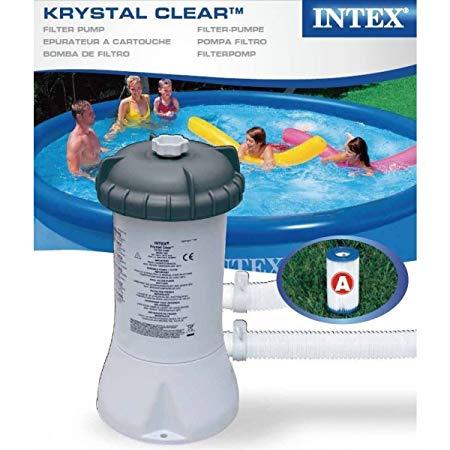Pompe à filtre transparent Intex Krystal
