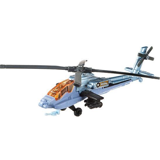 Matchbox Sky Busters ቦይንግ AH-64 Apache ተሽከርካሪ