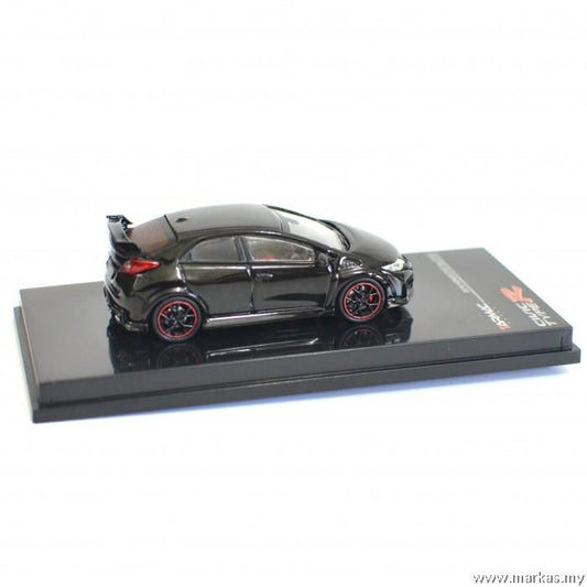 Tarmac Works 1/64 Honda Civic Type R FK2 Cristal Noir Perle