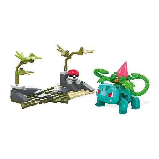 Mega Construx Pokemon Ivysaur ሊገነባ የሚችል ምስል