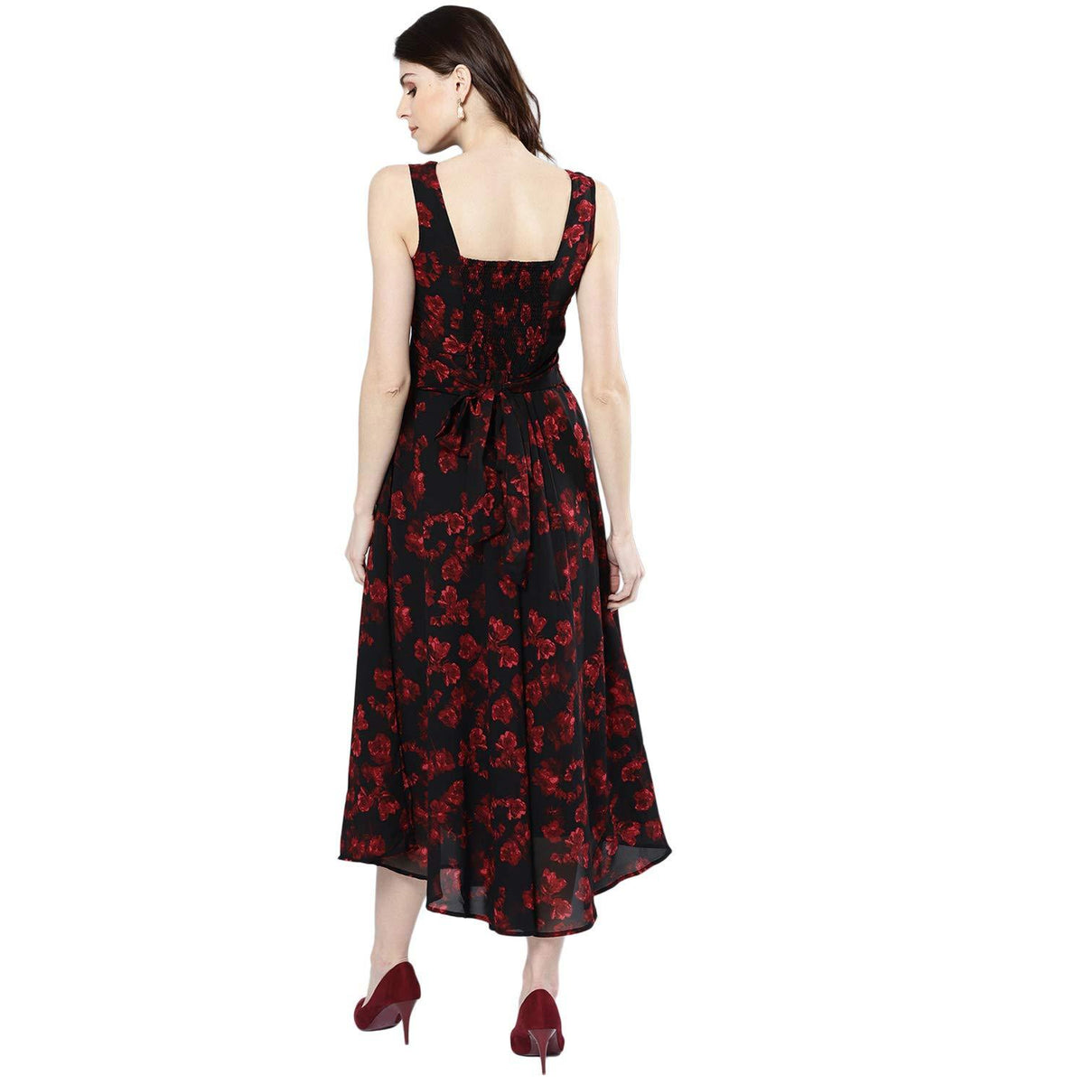 Robe trapèze synthétique Harpa
