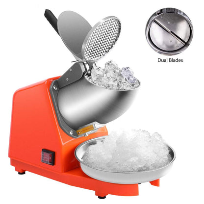 VIVOHOME Électrique Ice Shaver Snow Cone Maker Machine Silver 143lbs/hr pour usage domestique et commercial
