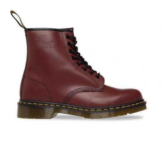 DR MARTENS | 1460Z BOTTE À 8 ŒILLETS DMC | CERISE LISSE
