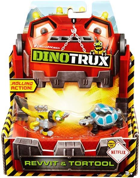 Dinotrux Revvit et Tortool Character 2-Pack