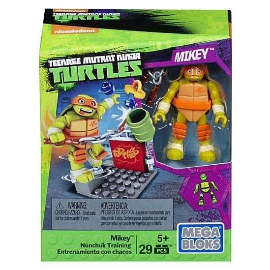 Mega Bloks Teenage Mutant Ninja Turtles Entraînement Mikey Nunchuk