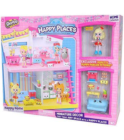 Shopkins Happy Places Puppy Parlour Jessicake et Popette Ensemble