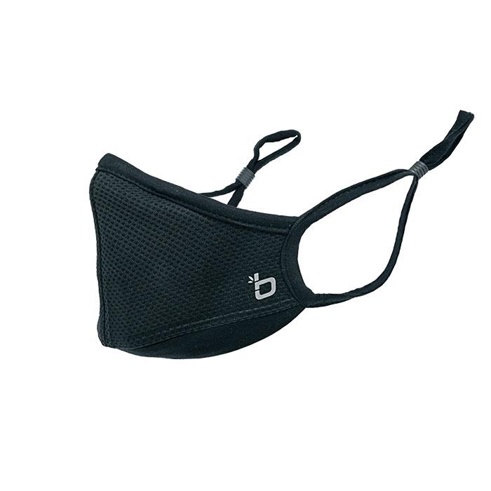 Black bamboo face mask