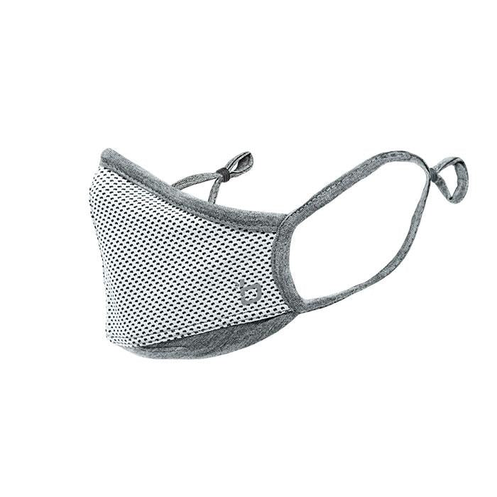 Gray bamboo face mask