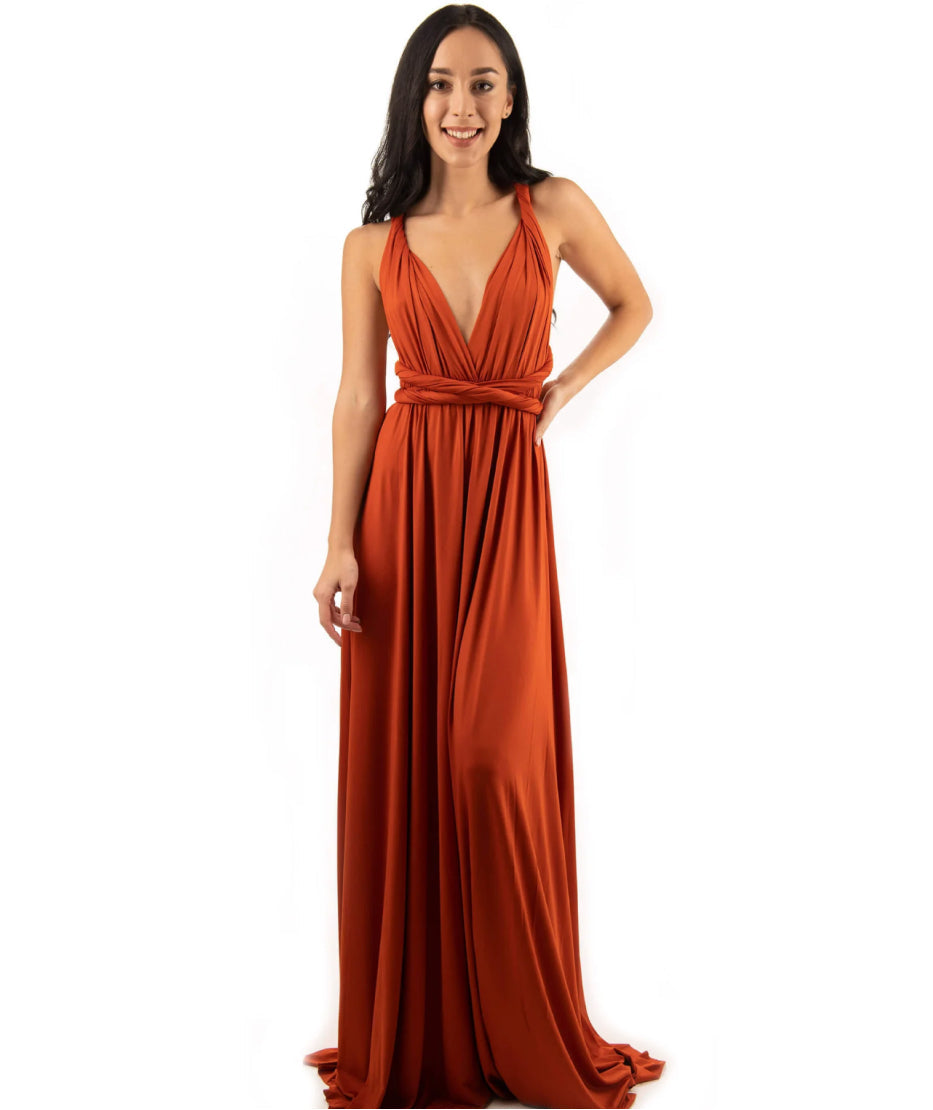 BRIDESMAID INFINITY DRESS - 30 WAYS TO WEAR