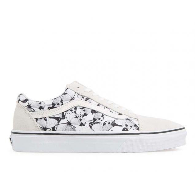 FOURGONS | OLD SKOOL (PAPILLON) VRAI BLANC | NOIR