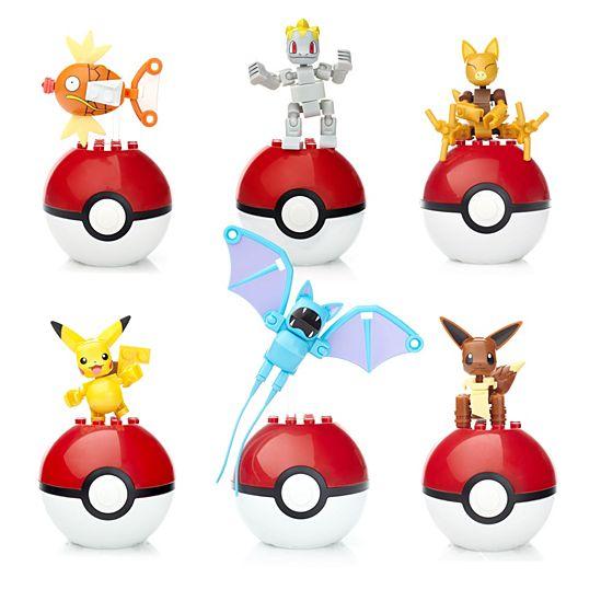 Coffret cadeau figurines à construire Pokemon Mega Construx