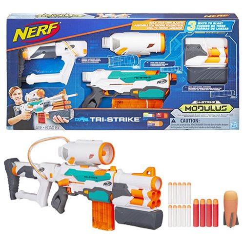 Nerf Modulus ባለሶስት-አድማ Blaster Toy