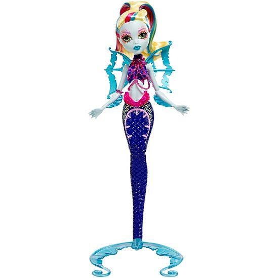 Monster High Great Scarrier Reef Glowsome Ghoulfish Lagoona ሰማያዊ አሻንጉሊት