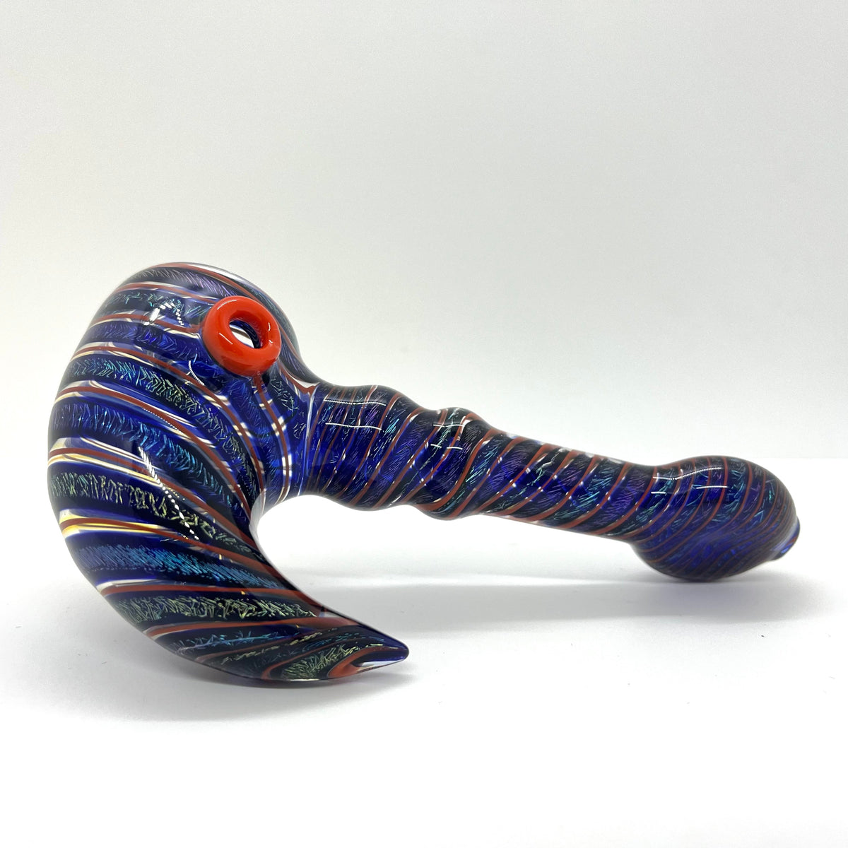 Heady Dichroic Horned Bowl