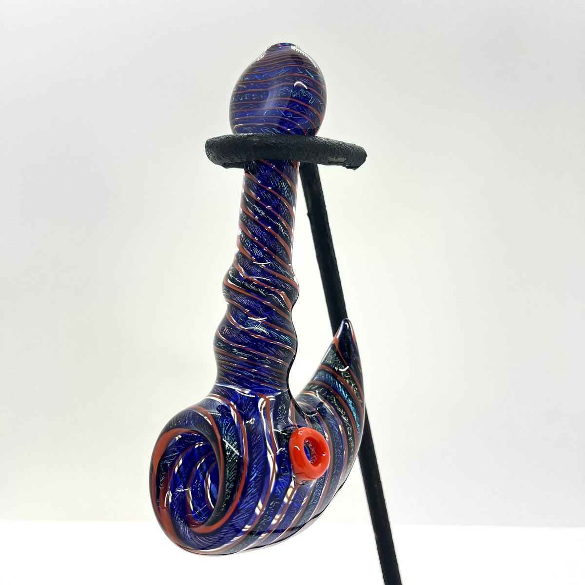 Heady Dichroic Horned Bowl