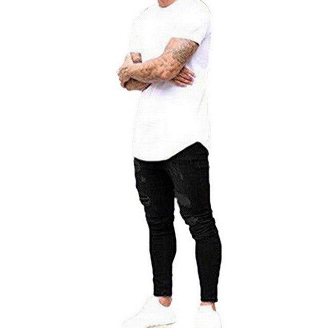 Men's Shinny Washed Jeans