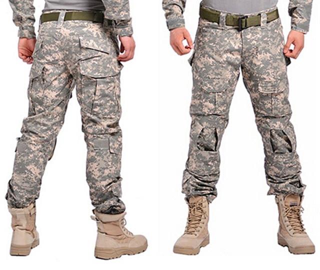 Camouflage ወታደራዊ ታክቲካል ሠራዊት ሱሪ