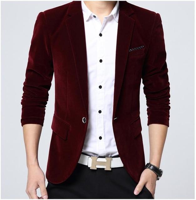 የወንዶች blazer Slim fit Suit /Jacket
