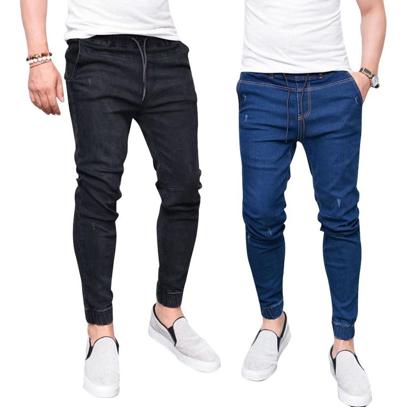Men's Shinny Washed Jeans