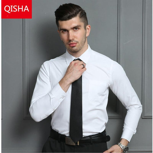 Formal Long Sleeve White Shirt for Man